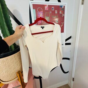 express body contour long sleeve bodysuit